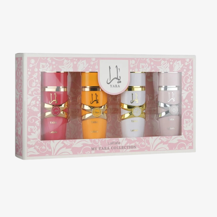 my yara collection - set de regalo de 4 piezas de 25 ml