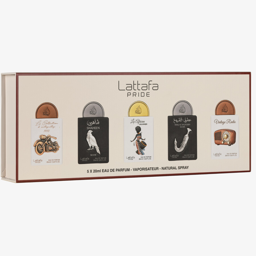 estuche de regalo lattafa pride 5 x 20 ml