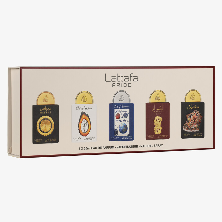 estuche de regalo lattafa pride 5 x 20 ml